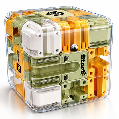 Ball Rolling Cube | 3D Rolling Ball Maze Cube Puzzle