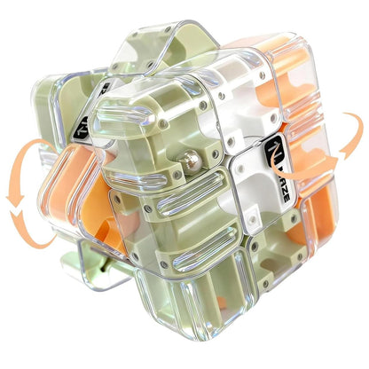 Ball Rolling Cube | 3D Rolling Ball Maze Cube Puzzle